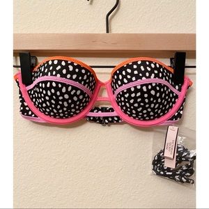 Victoria’s Secret Polka Dot Bandeau Swim Top